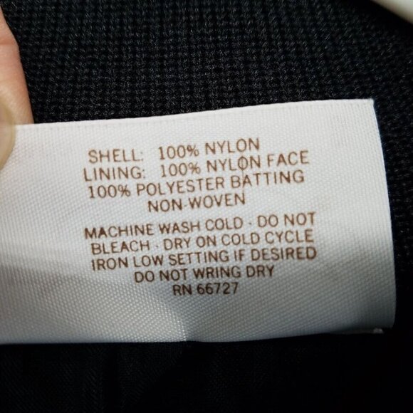 3M Jacket Small Satin Black Gold Logo Little Rock 50th Anniversary Vintage 1997 - Picture 5 of 9